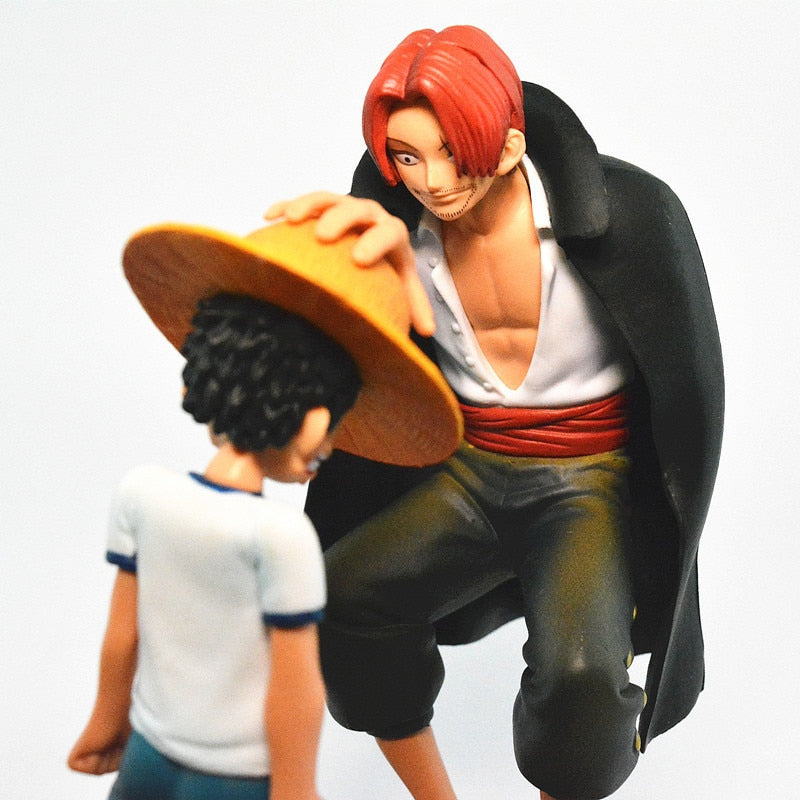 Straw Hat Luffy & Red Hair Shanks