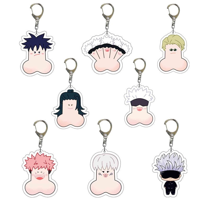 Funny JJK Keychains