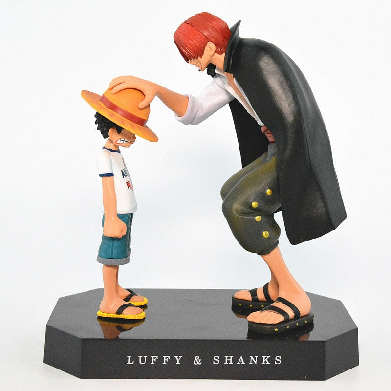 Straw Hat Luffy & Red Hair Shanks