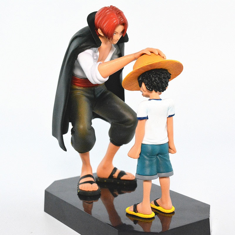 Straw Hat Luffy & Red Hair Shanks