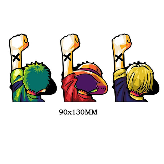 sanji, luffy, zoro motion sticker motion sticker