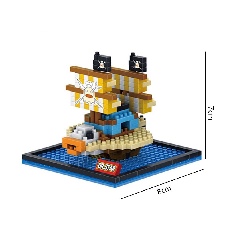 One Piece ships Building Blocks