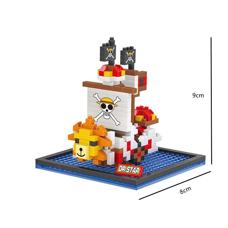 One Piece ships Building Blocks