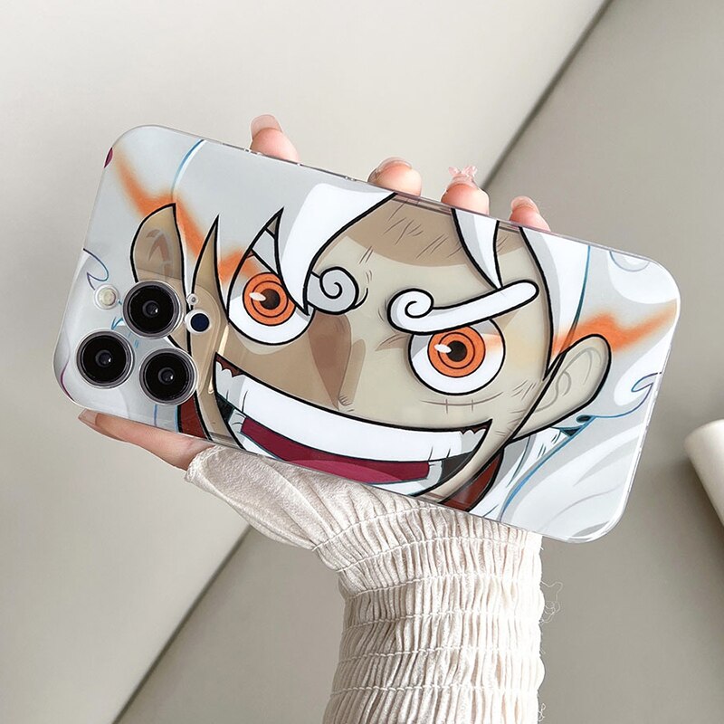 Luffy Gear 5 & Zoro Onigiri Phone Cases