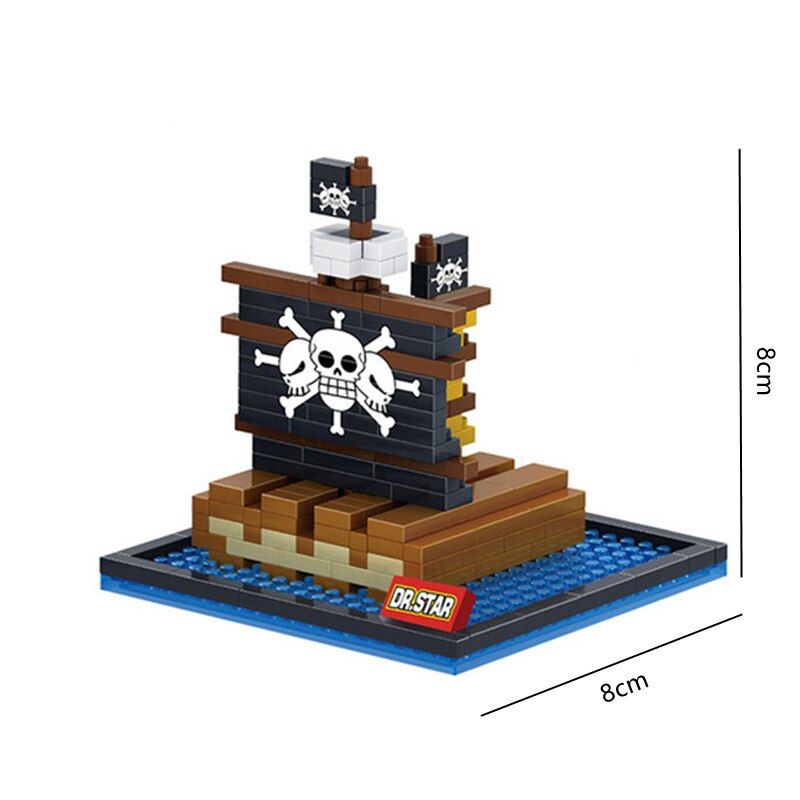 One Piece ships Building Blocks