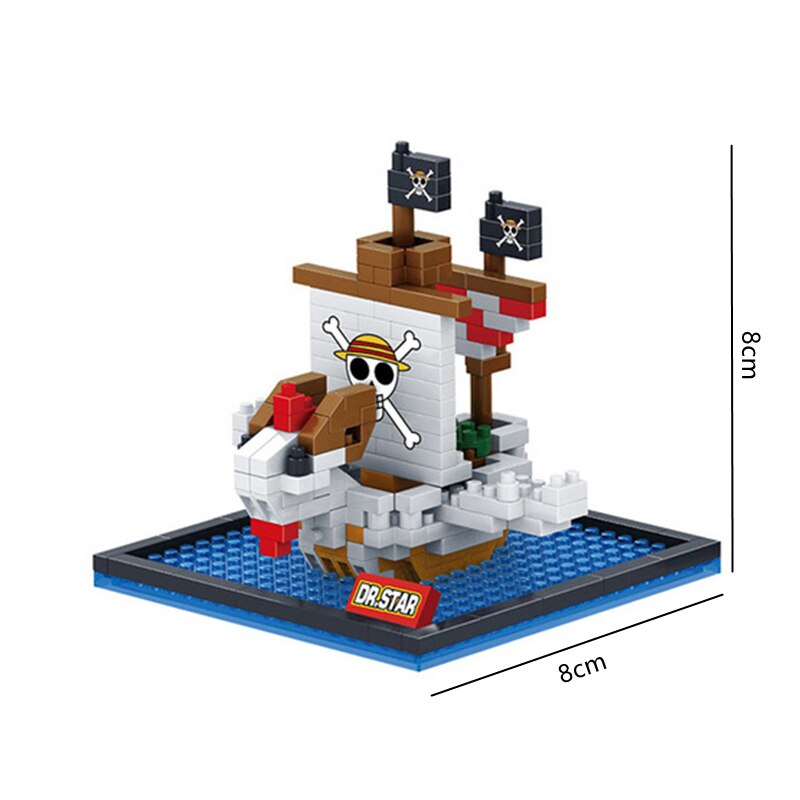 One Piece ships Building Blocks