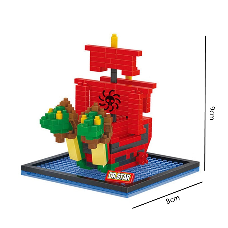 One Piece ships Building Blocks