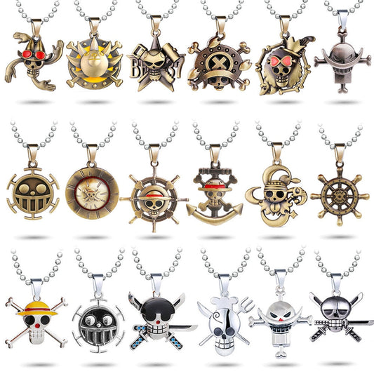 One Piece Pirate Necklaces