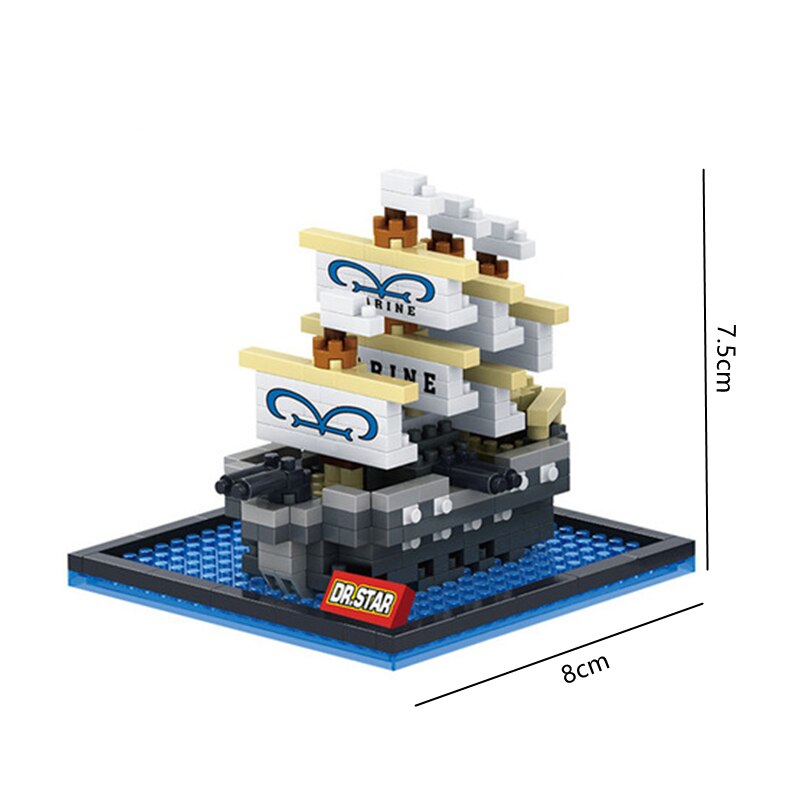 One Piece ships Building Blocks