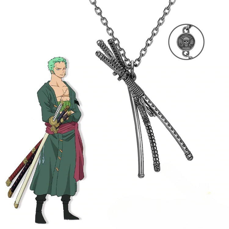 Roronoa Zoro Sword Pendant Necklace